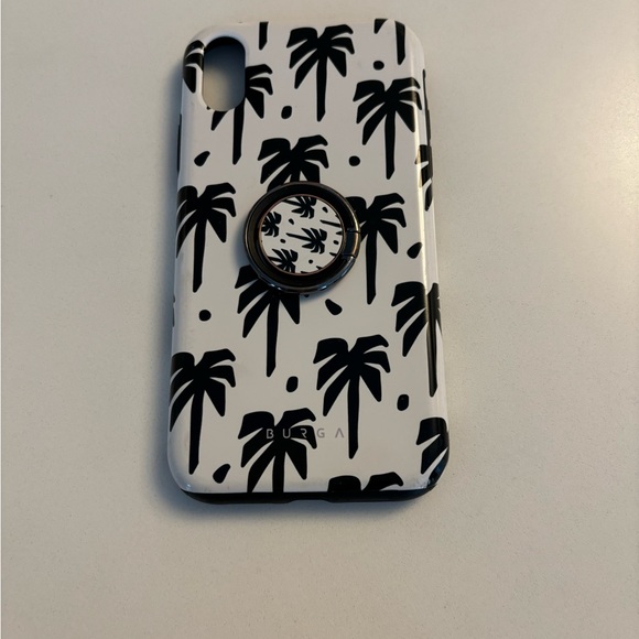 Gently loved BURGA ‘Paraiso’ IPhone XR Tough phone case and Ring/Stand. - Picture 8 of 14